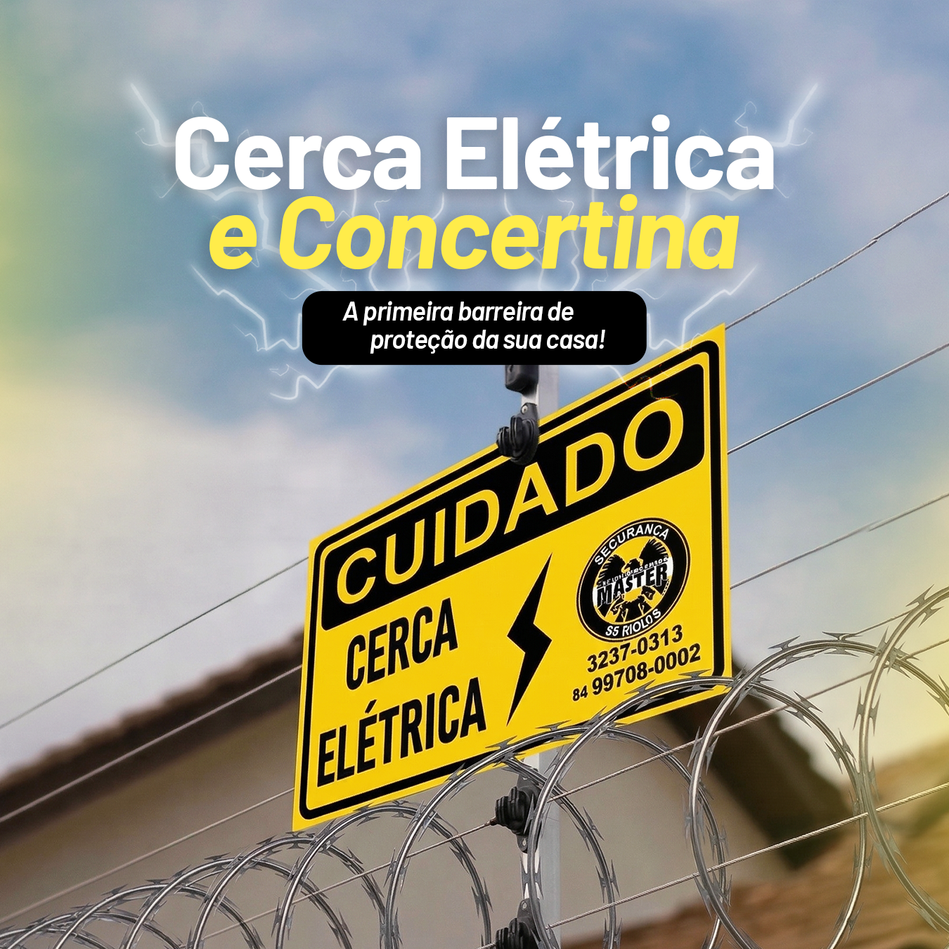 Cerca Elétrica e Concertina